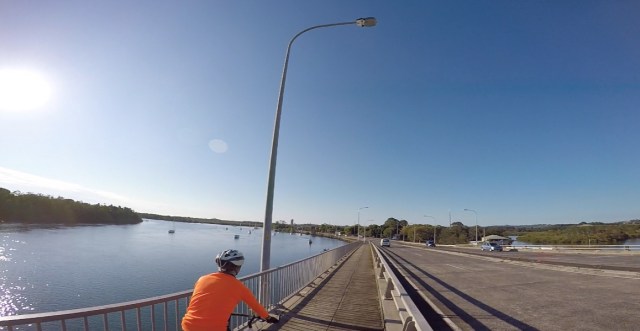 Crossing Terranora Creek
