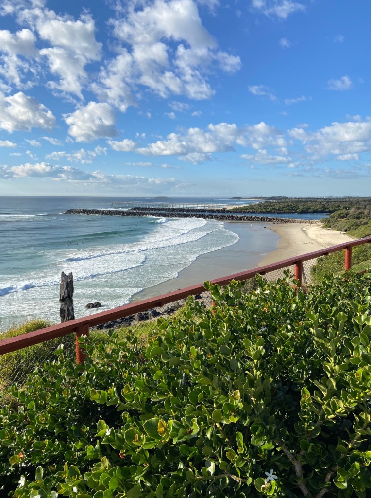 Looking south to the Tweed